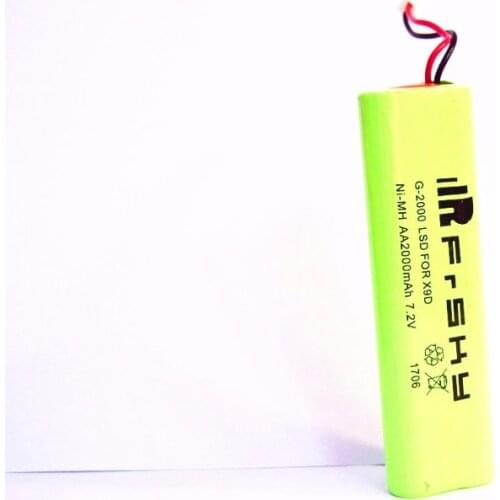 Original 1PCS 7.2V 2000Mah Battery for FrSky Taranis X9D PLUS RC Transmitter Remote Control