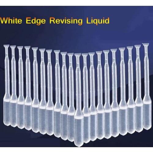 10Pcs Tempered Glass White Edge Revising Liquid For Samsung Screen Protector Border Eliminate Nano Full Cover Invisible