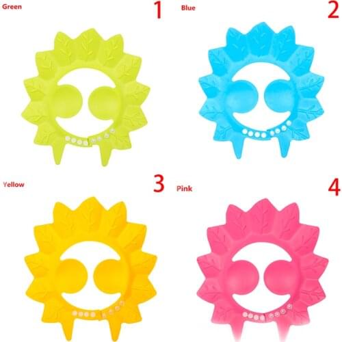 Shower Cap Adjustable Hair Wash Hat For Newborn Infant Ear Protection Children Kids Shampoo Shield Bath Head Cover