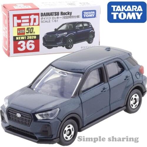 Takara Tomy Tomica 36 Daihatsu Rocky First Special Specification Car Hot Pop Kids Toys Motor Vehicle Diecast Metal Model