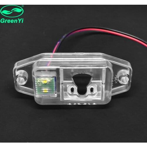 GreenYi Vehicle Rear View Camera Installation Bracket License Plate Lights for Toyota Prado 2011 Car