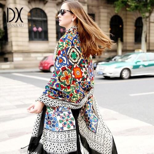 DANA XU New 100% Wool Bufanda Mujer Head Scarves Women Elegant Pashmina Warm Shawl Bandana Scarf Hijab Foulard Femme Poncho