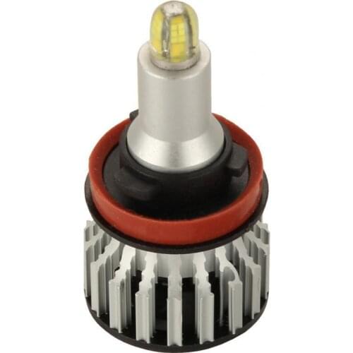 2Pcs H1 H7 H11 Fog Lights 24 LEDs 360 Degree Aluminum Car Headlight Bulb