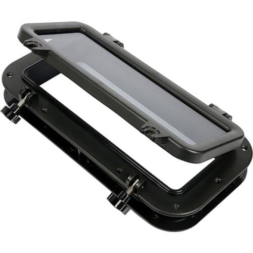 3x Durable Black Ship Porthole Window Boat Porthole Hatch UV Resistant
