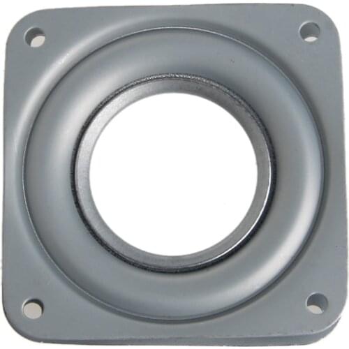 C5AC Square Bearing Swivel Plate Lazy Susan Turntable 3"/4"/6" TV Rack Desk Tool