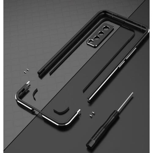 For VIVO X50 /X50 Pro Aluminum metal bumper Frame Slim Cover phone case+ carmera Protector