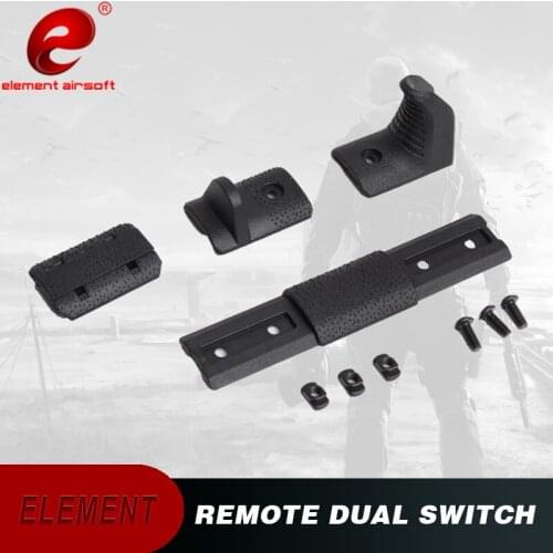 Element Airsoft m-lok handguard Stop Kit 4 Pcs/set eMag Pul Plastic Rail Cover MLOK Hand Stop Kit M LOK Slot System MP02057