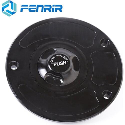 FENRIR Motorcycle Fuel Oil Tank Cap Petrol Cover For Kawasaki ZZR600 ZZR1200 650R ER6 ZX10R ZX14R Z800 Z1000 ZRX1200R Ninja 300