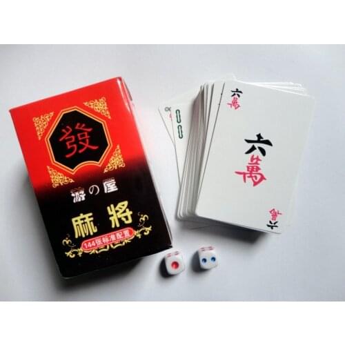 Newest Fast Moving Classic Board Game People Mahjong Digital Game Home Game Party Game