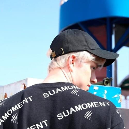 Solid Large Size Design Baseball Cap, Adjustable Men Women Balck/White Cotton Baseball Hat With Big Head Circumference 59-62cm