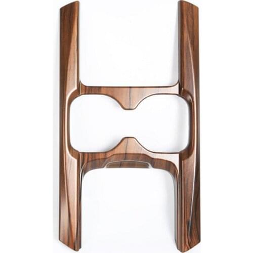 FIT For HONDA CRV C-RV 2017 2018 Shift Knob Control Panel Cover Trim With Cup Frame Holder Car Accessories Interior decoration