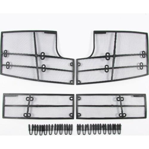 Wtfs Stainless Steel ABS Insect Grille Mesh Grill Inserts Insect Net Insect-Proof Net for Buick GL8 2017 [QP1154]