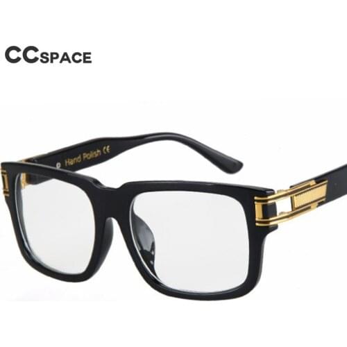 Oversized square sunglasses Vintage Glasses Men Women Glasses Frames Luxury quality SU139