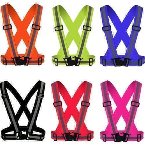 Motorcycle Safety Reflective Jacket Elastic Belt Vest For bmw gs 800 r1200gs 2004 k1200r f850gs f 650 gs f700gs f750gs f650gs