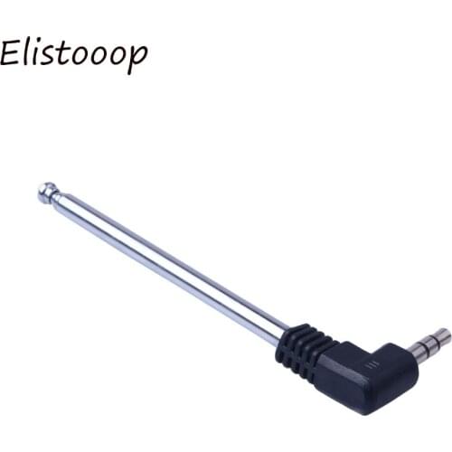 3.5mm Telescopic Antenna FM Radio Antenna Stainless Steel Multi-Purpose Interface Extendable Antenna For Car Mobile Phone