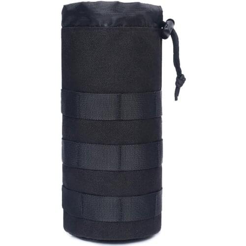 Outdoor Water Bottle Holster Tactical Molle Pouch Hydration Carrier Holder Bags Travel Cycling Hunting Hiking Camping Kettle Bag