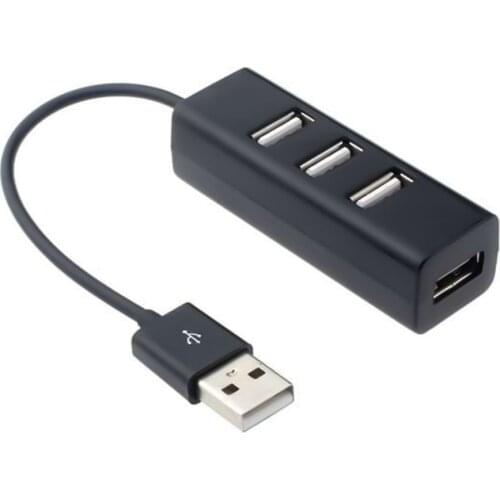 USB 2.0 Adapter 4 Ports Splitter High Speed Adaptador for Notebook PC Computer Accessories Mini Hub Socket Pattern