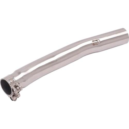 Slip On Motorcycle Exhaust Middle Connect Pipe Mid Link Tube Stainless Steel Exaust System For VOGE LX500AC All Years