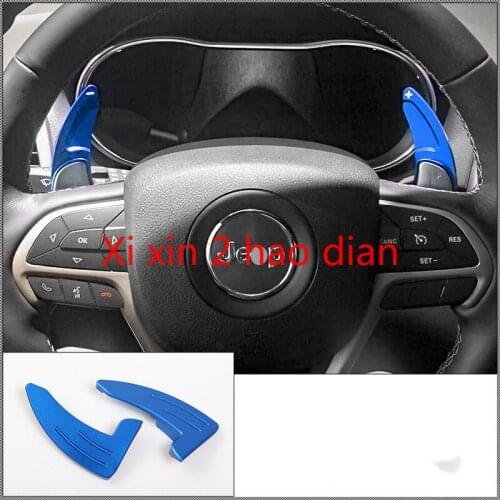 For Jeep Grand Cherokee steering wheel aluminum alloy shift paddles modified special steering wheel interior 2 pcs