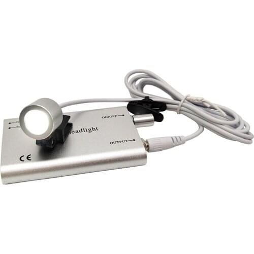 1W Portable Oral LED Head Light Surgical Operation Lamp for Dental loupes magnifier Dental