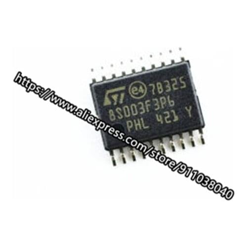 10pcs/lot stm8s003f3p6 stm8s003f3 stm8s003 Stm8S003F3P6Tr tssop-20 Integrated circuit ic
