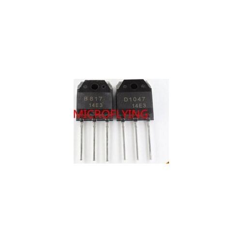 5 Pairs=10PCS 2SD1047 2SB817 (D1047 B817) Power Transistors