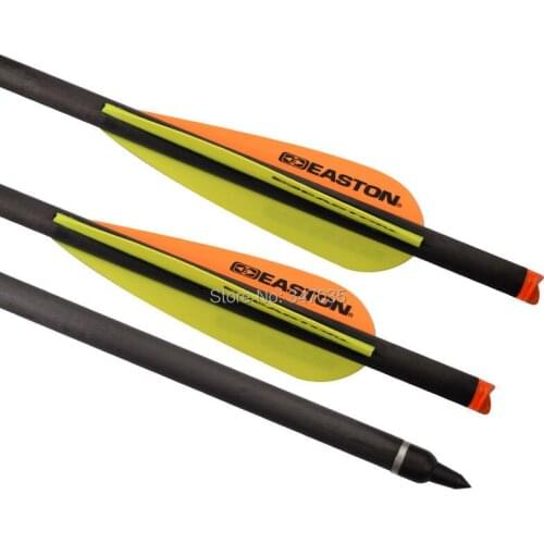 Wholesale 50 pcs 20" Easton Crossbow Bolts Carbon Arrows Archery For Hunting Shooting Straightness +/-0.001"