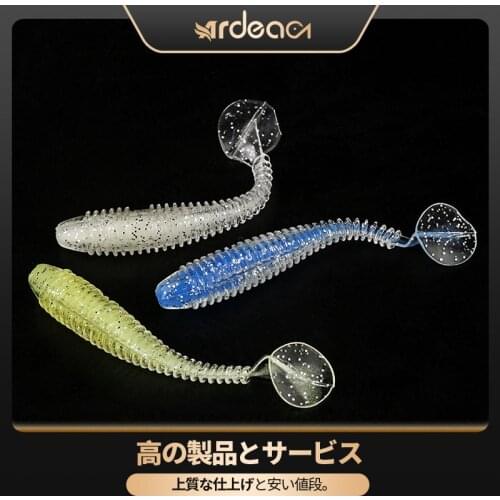 ARDEA Worm Soft Lures 70mm/3g Silicone Bait Goods For Fishing lure Sea Swimbait Wobblers Artificial Bass Pike Fishing Tackle