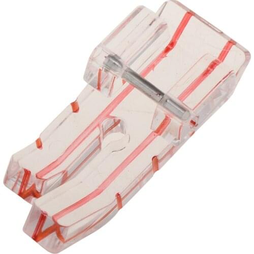 Clear View 1/4 Inch Guide Foot Straight Stitch for Domestic Sewing Machine