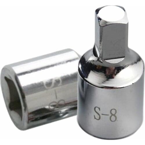 8mm Auto Car Square Oil Sump Drain Plug Key Tool Remover Fits For Renault Citroen Peugeot Car Accessories