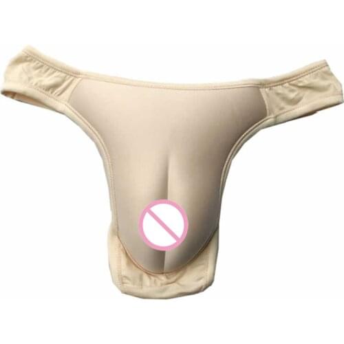 Fake Vagina Panty Sexy G-String Hiding Gaff Shapewear Ajusen for Transgender Crossdresser Shemale