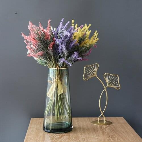 Artificial Plant Simulation Bouquet Natural Dry Flower Lavender Bouquet Lavender Bouquet Wedding Home Decoration Aromatherapy