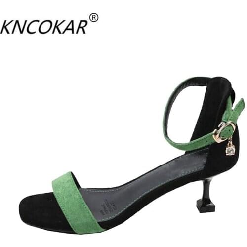 Женские туфли с каблуком-рюмочкой KNCOKAR China At AliExpress