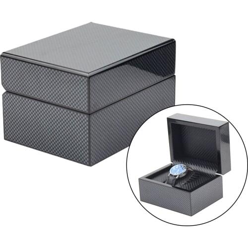 Single Slot Watch Box Wristwatch Display with Pillow Men Jewelry Organizer