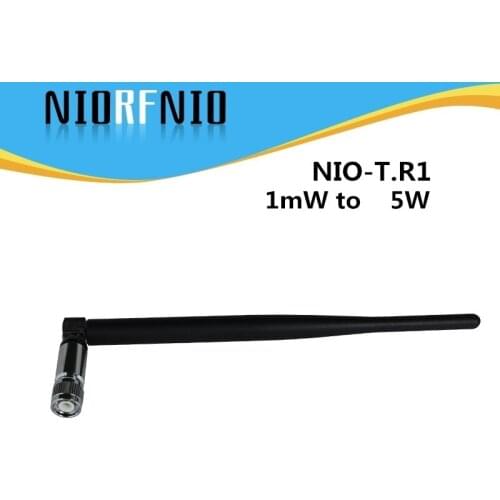 NIORFNIO Connecting to Transmitter 1mW to 5W TNC Connector NIO-T.R1 Rubber Short Antenna for fm Radio Broadcast Transmitter