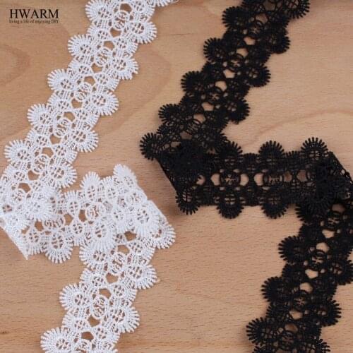 10yard lace fabric wedding decoration New Polyester Water-soluble Lace Bar Code Embroidery lacefabric DIY highquality laces