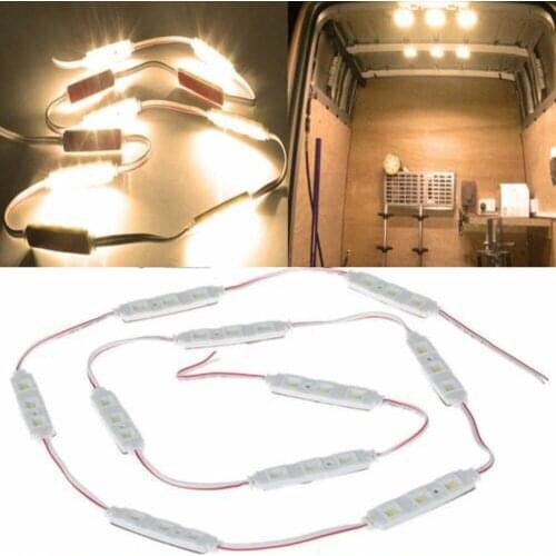 Car Light Bulb Interior Dome Trunk License Plate Lamps Kit 12V 30 LED Van Camper Trailer Boat Caravan Car Interior Lights Kit