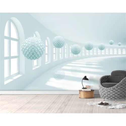 Beibehang Photo wallpaper murals ball space extend fashion Living Room Wallpaper TV bedroom Wall papel pared Wallpaper