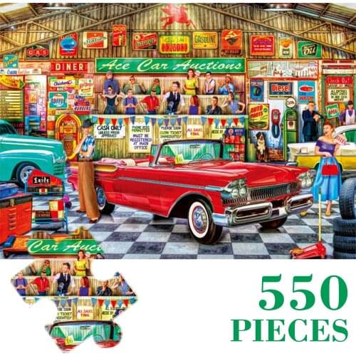 MaxRenard Jigsaw Puzzles 550 Pieces for Adults 61*46cm Paper Assembling Figure Landscape Painting Puzzles Kids Educational Toys