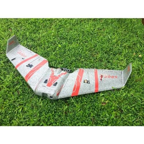 Reptile S800 V2 SKY SHADOW 820mm Wingspan Gray FPV EPP Flying Wing Racer PNP With FPV System