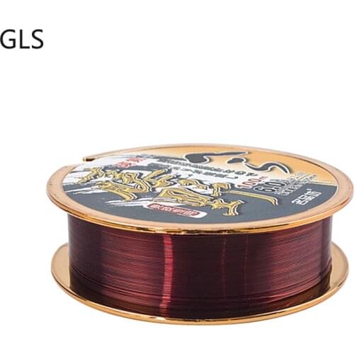 100M Fishing Line 1kg-18.8kg Super Smooth Japanese Nylon Coffee Fluorocarbon Outdoor Fishing Tackle 2021 New