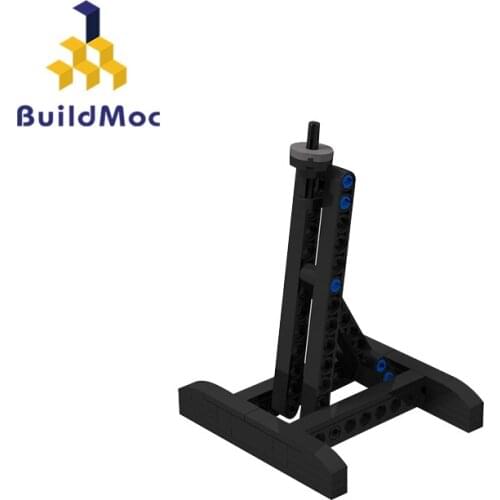 Buildmoc Movie Star Plan TIE Fighter Display Stand for 75212 75101 50PCS Model Building Blocks Toys for Children Toy Kids Gifts