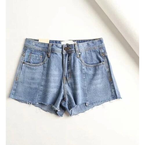 Sexy Solid Mini Straight Shorts DLZK115