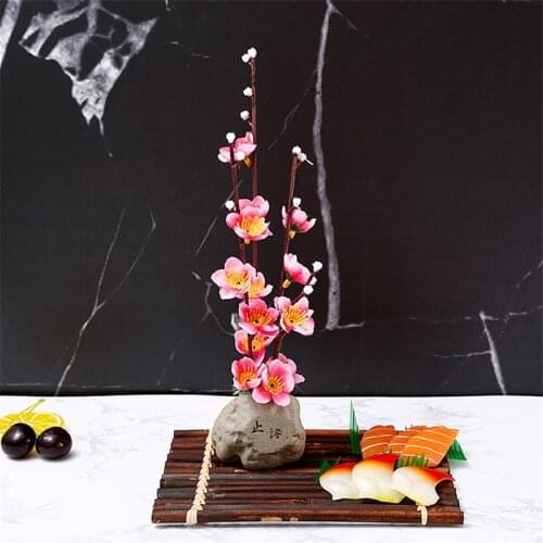 Sushi dishes sashimi platter plate decoration flowers mood plate decoration small ornaments creative embellishment flowers