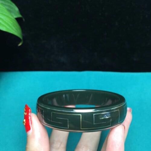 Xinjiang Hetian jade jade bangle hb01