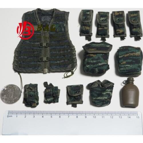 1/6 of the Action Figures Model DAMTOYS DAM78052 Chinese PLA CAPF snow leopard commando breastplate tactical vest