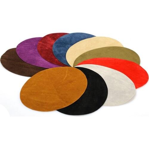 1Pair Jeans With Oval Patch For Elbow And Knee Patch DIY Iron Patch Clothing Sticker Accessories