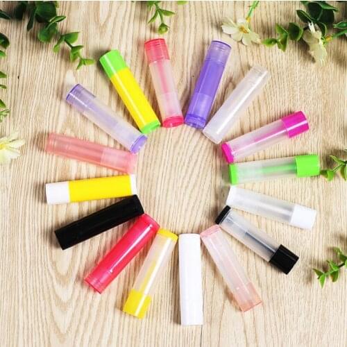 1000 pcs/lot 5g Plastic lipstick tube, 5ml lip balm tube, empty lip stick tube, lipstick container for cosmetic packing lin3614