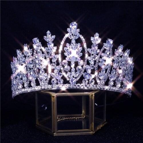 2020 Baroque new European wedding hair accessories for women bride crown wedding dress accessories Tiaras