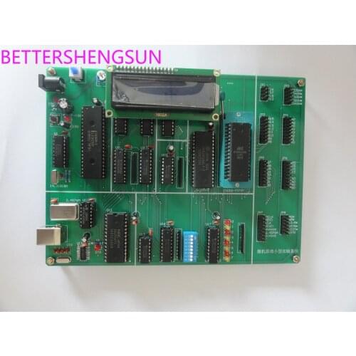 8088 Microcomputer Principle Brassboard Simplified External Serial Port Download Program 8086 Pocket Development Board